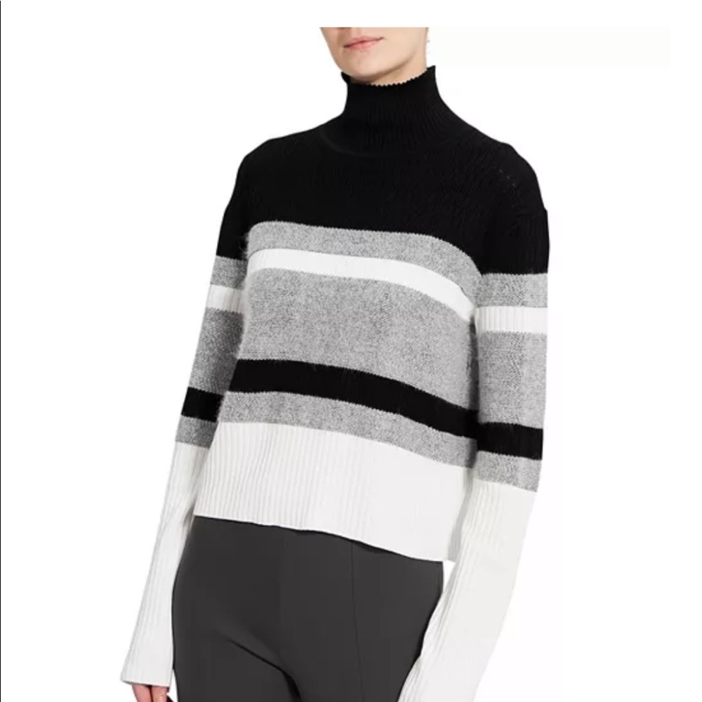 NWT Striped Turtleneck sweater